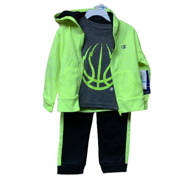 Champion Athletes kids boys sweatsuit set 3pcs 24M - Picture 1 of 12